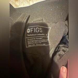 Figs Black Technical Collection Jacket